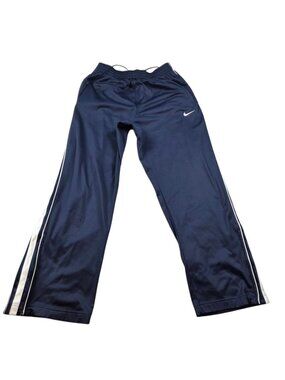 Nike Basketball Pants Mens XL Blue Sweatpants Stretch Activewear Training